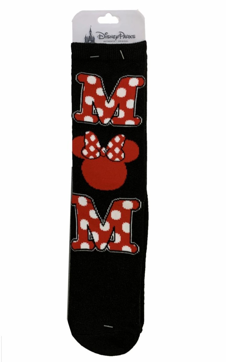 Socks * | Disney Socks For Adults Mom Minnie Mouse