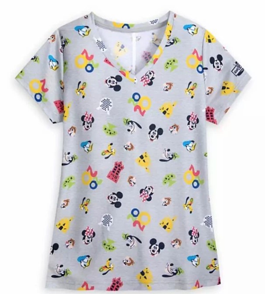 Adult * | Disney Shirt For Women 2020 Walt Disney World Mickey & Friends Icons