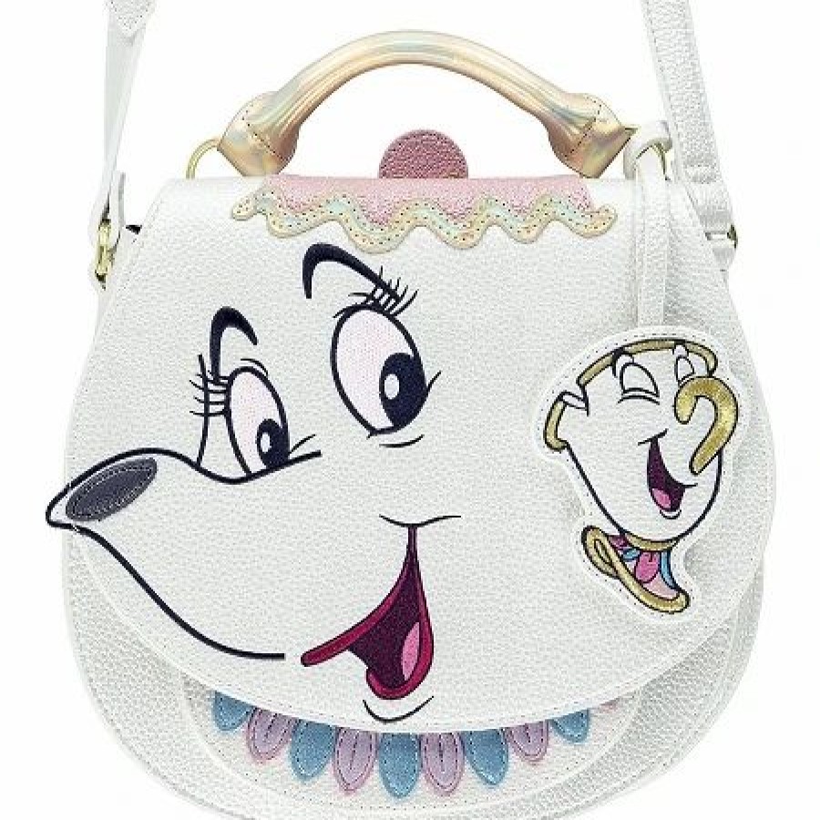 Bags And Totes * | Disney Danielle Nicole Bag Mrs. Potts Beauty And The Beast