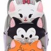 Bags And Totes * | Disney Loungefly Backpack Disney Cats Gray