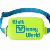 Bags And Totes * | Disney Belt Bag Walt Disney World Neon Yellow