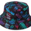 Hats * | Disney Bucket Hat Villains Graffiti