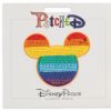 Accessories * | Disney Iron On Patch Patched Mickey Mouse Rainbow