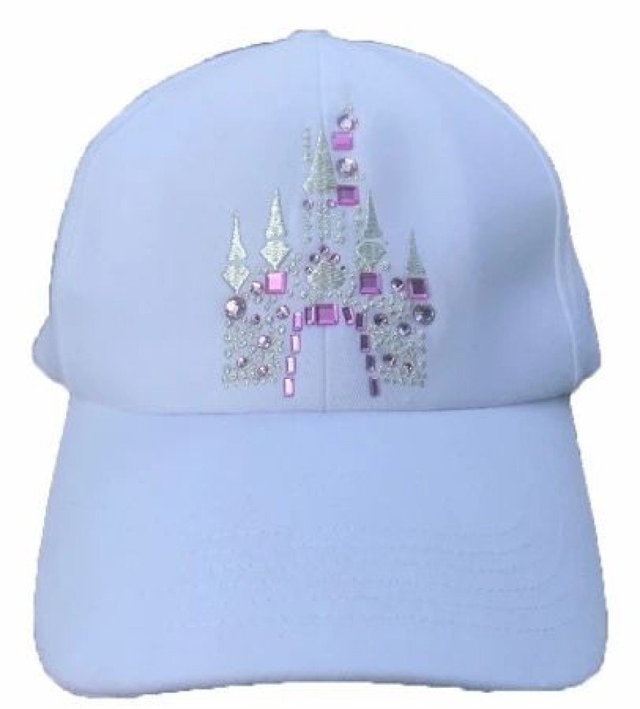 Hats * | Disney Hat Baseball Cap Castle Gems Walt Disney World