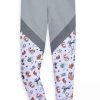 Adult * | Disney Leggings For Women Disney Cats Gray & Purple