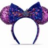 Hats * | Disney Loungefly Ears Headband Fantasyland Castle Sequin