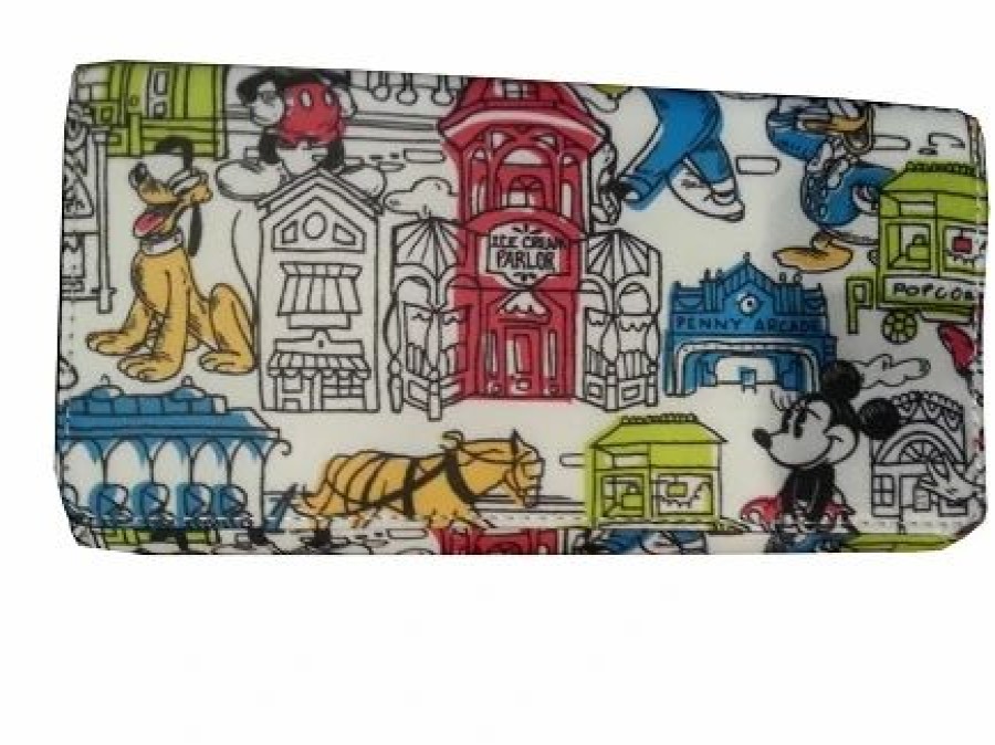 Accessories * | Disney Wallet Main Street Mickey Mouse And Friends