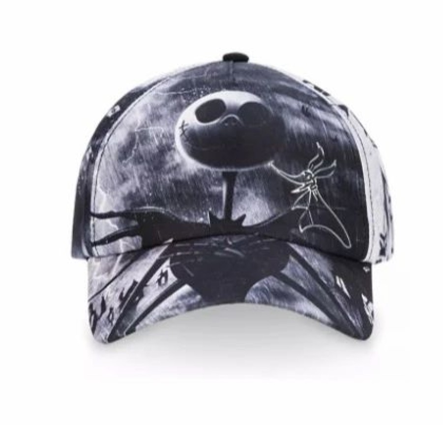 Hats * | Disney Hat Baseball Cap Jack And Zero Nightmare Before Christmas