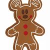 Accessories * | Disney Holiday Pouch Mickey Mouse Gingerbread Cookie