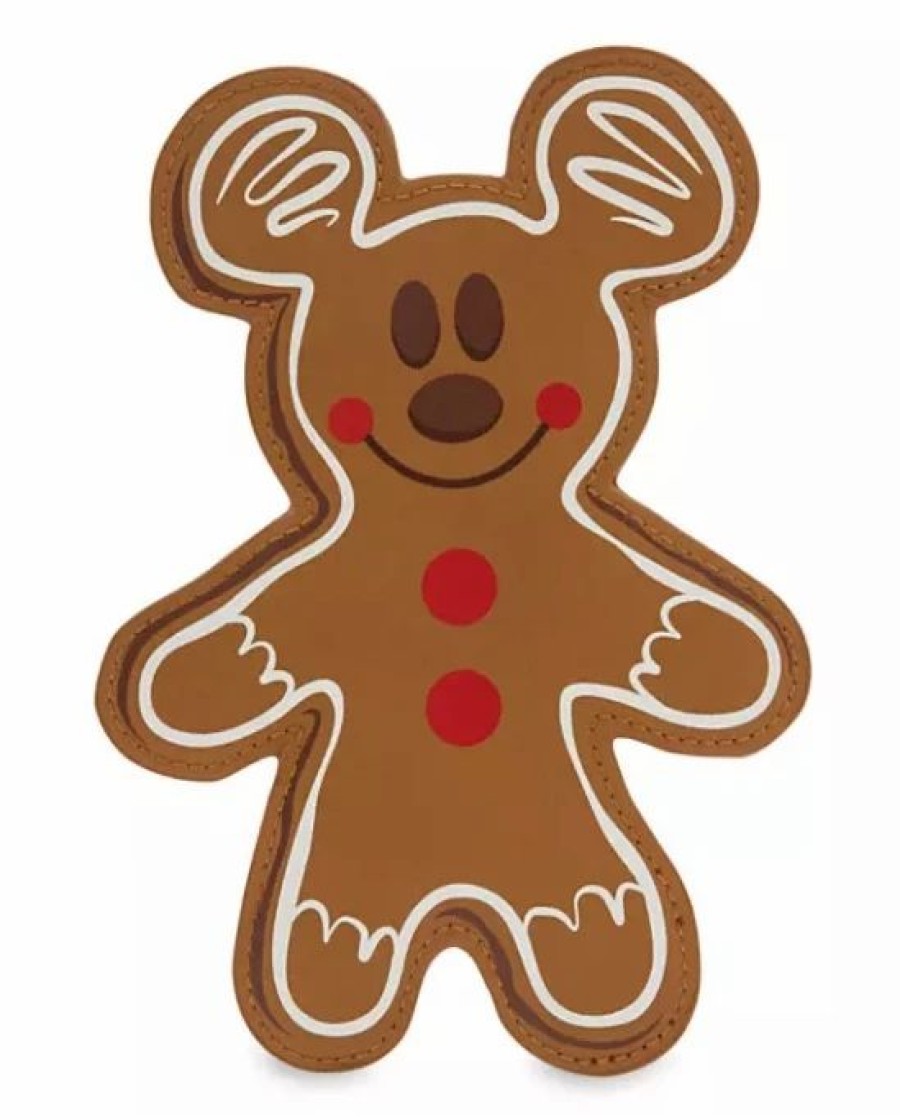 Accessories * | Disney Holiday Pouch Mickey Mouse Gingerbread Cookie