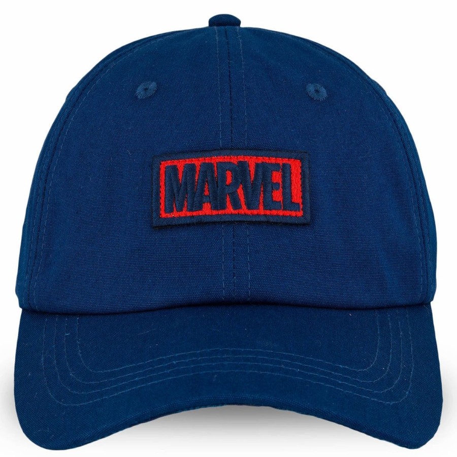 Hats * | Disney Hat Baseball Cap Marvel Blue