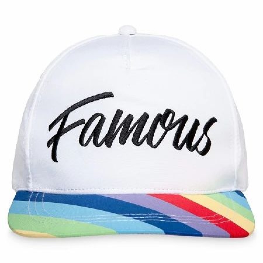 Hats * | Disney Hat Baseball Cap Rainbow Unicorn Famous