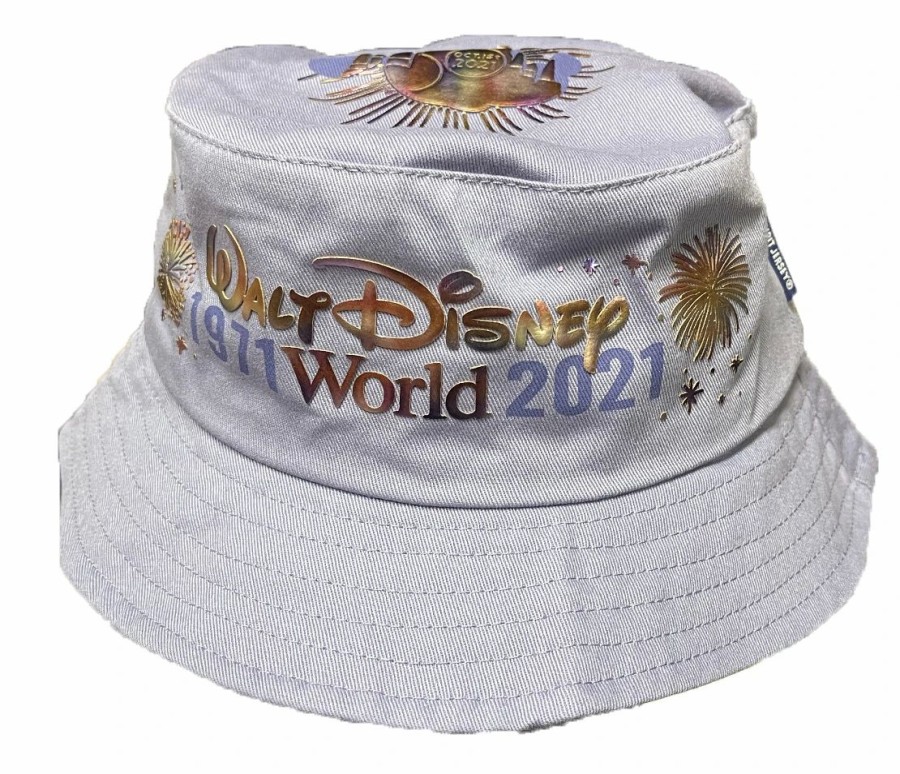 Hats * | Disney Bucket Hat 50Th Anniversary Walt Disney World