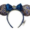 Hats * | Disney Ears Headband Minnie Mouse Pink & Blue Passholder