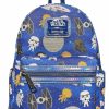 Bags And Totes * | Disney Loungefly Backpack Star Wars Chibi Blue