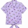 Adult * | Disney Blouse For Women Minnie Mouse Ear Headband Purple