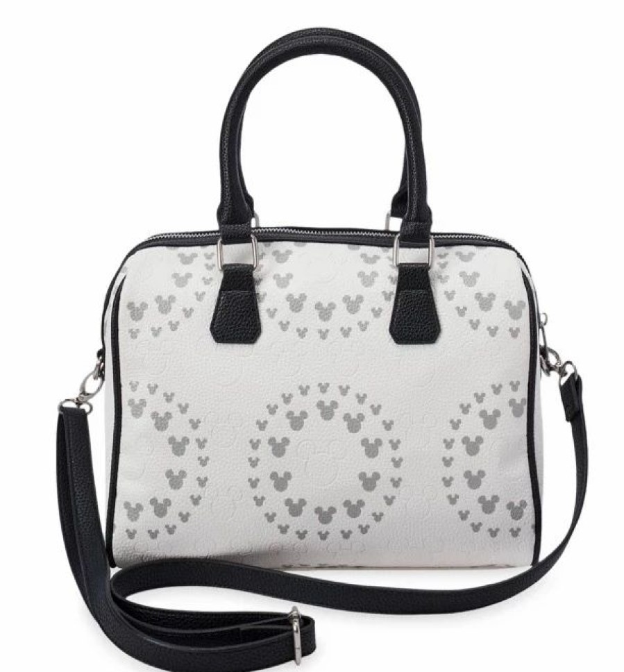 Bags And Totes * | Disney Satchel Bag Mickey Mouse Icon Geometric