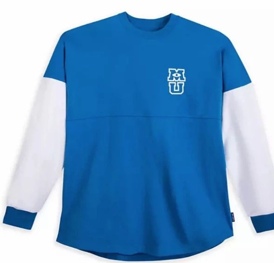 Adult * | Disney Spirit Jersey For Adults Monsters University Blue & White