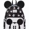 Bags And Totes * | Disney Loungefly Backpack Mickey Mouse Black & White