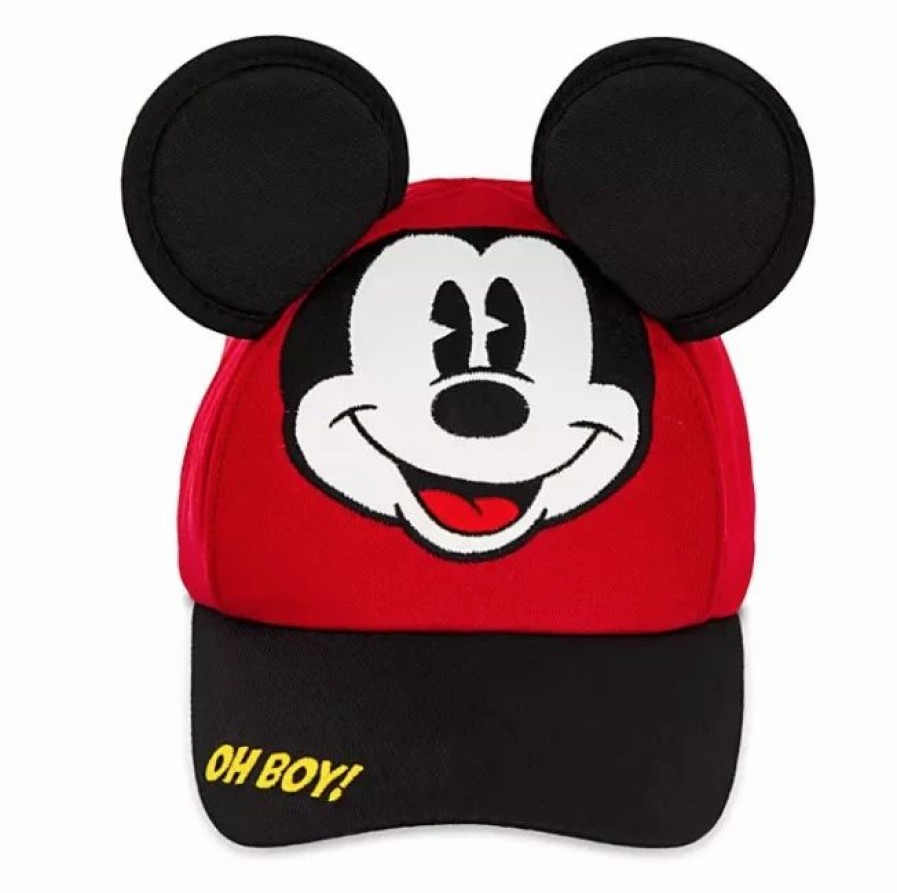 Hats * | Disney Hat Baseball Cap Mickey Mouse Oh Boy Toddlers