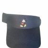 Hats * | Disney Sun Visor Hat Mickey Mouse Standing Navy Blue