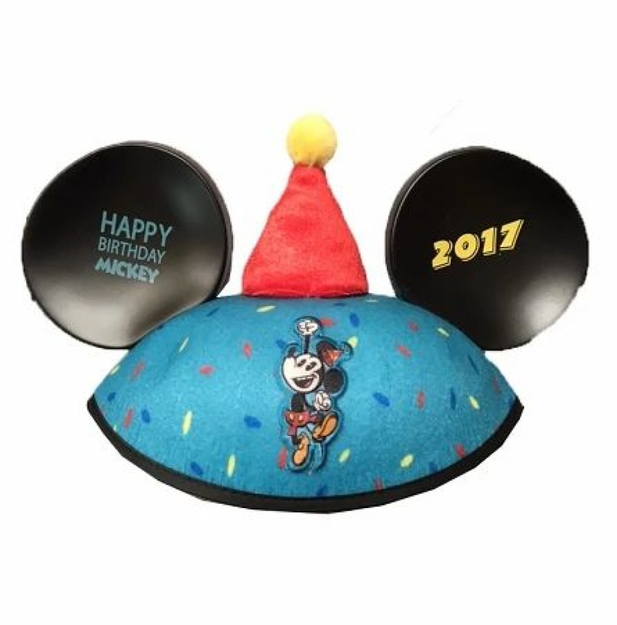 Hats * | Disney Hat Ears Hat 2017 Happy Birthday Mickey Mouse