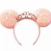 Hats * | Disney Ears Headband Minnie Mouse Princess Coral