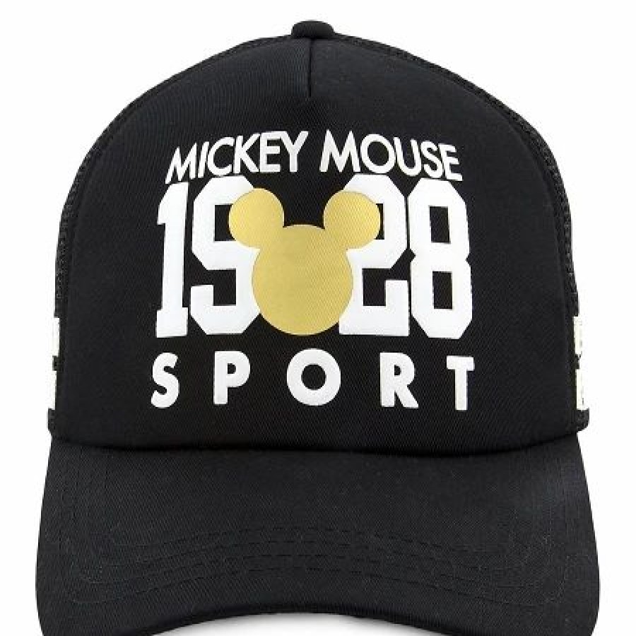 Hats * | Disney Hat Baseball Cap Millennial Mickey Mouse 1928 Sport