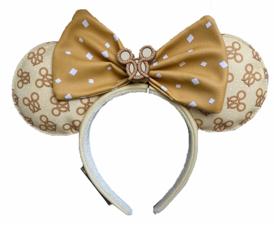 Hats * | Disney Loungefly Ears Headband Minnie Mouse Pretzel Scented