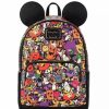 Bags And Totes * | Disney Loungefly Backpack 2022 Halloween Mickey & Friends