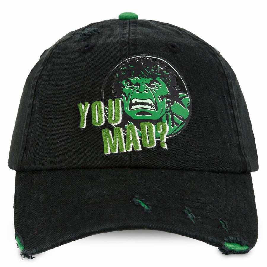 Hats * | Disney Hat Baseball Cap Hulk You Mad? Youth