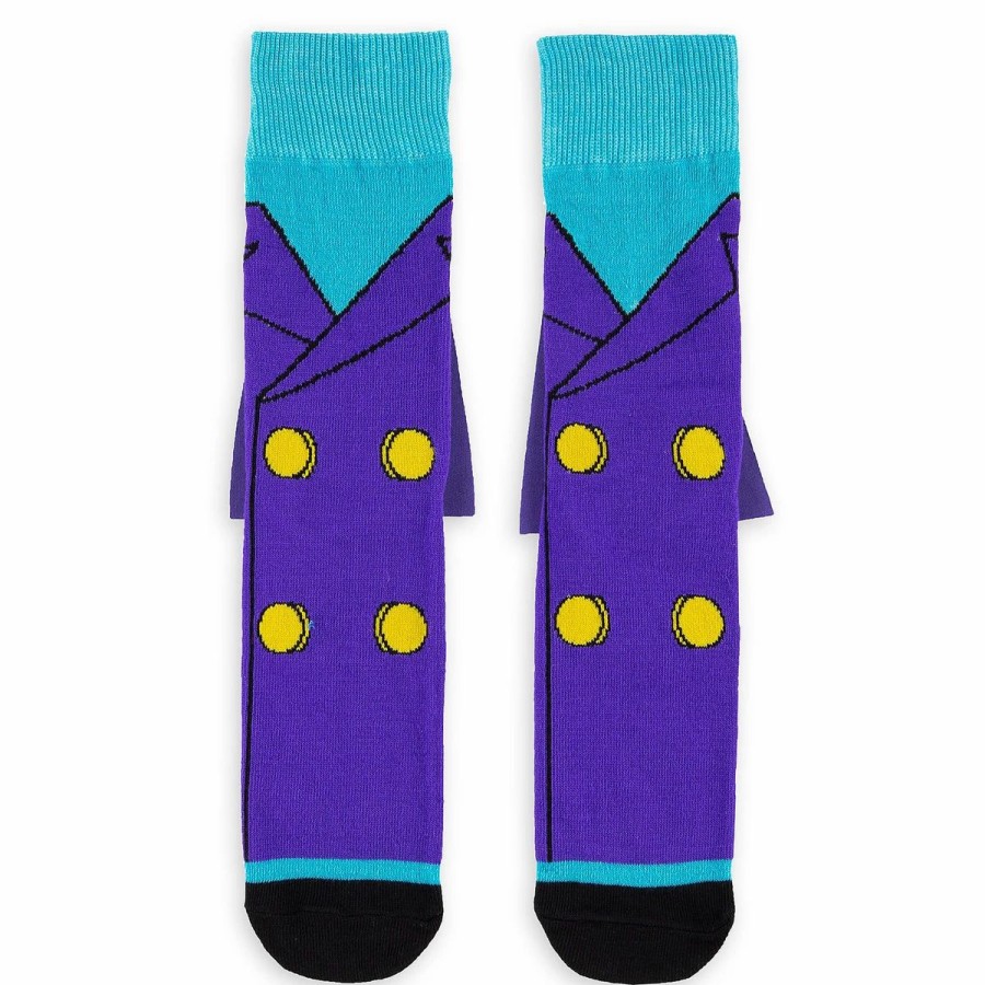 Socks * | Disney Crew Socks For Adults Darkwing Duck