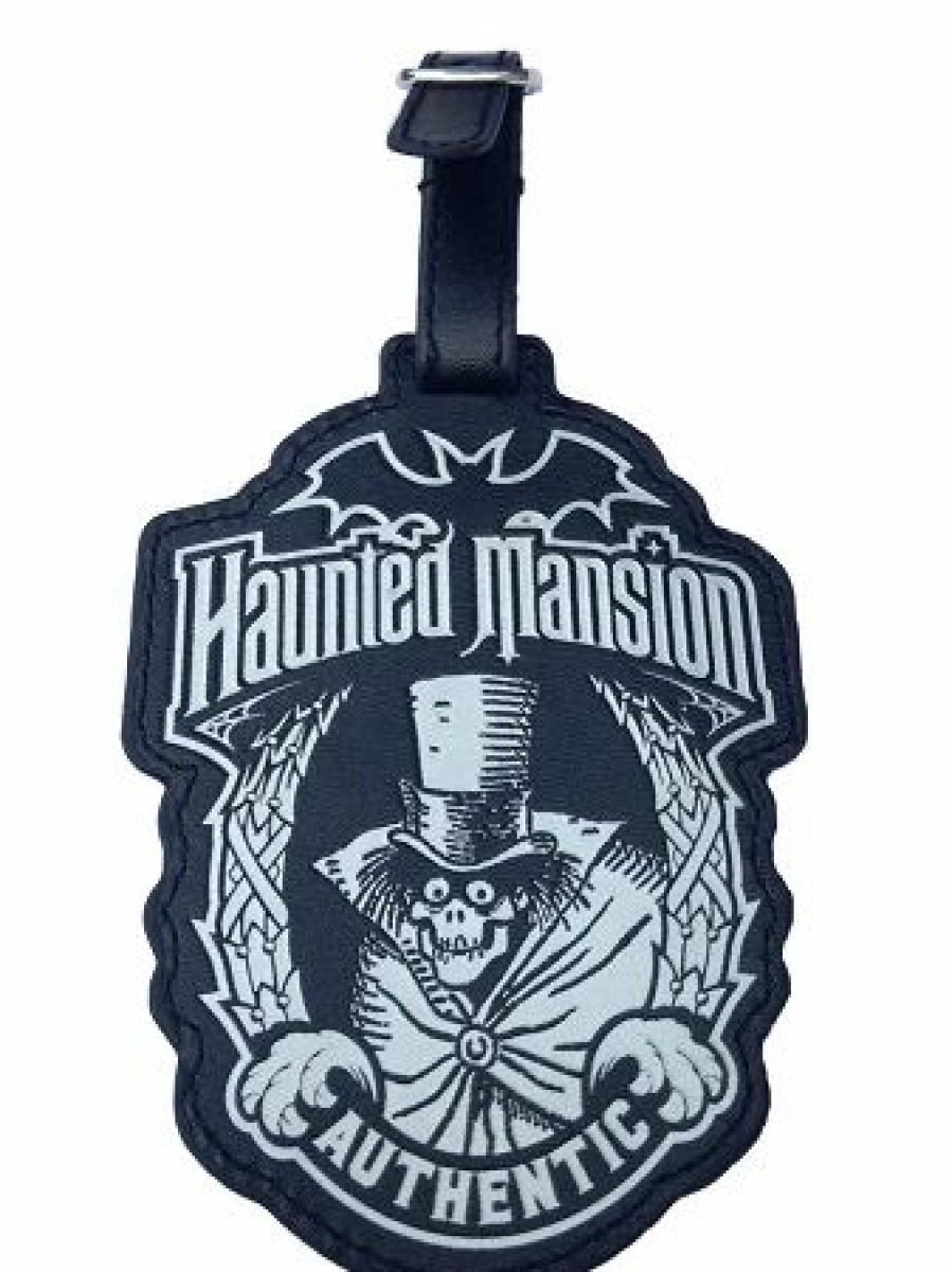 Bags And Totes * | Disney Luggage Bag Tag Haunted Mansion Authentic