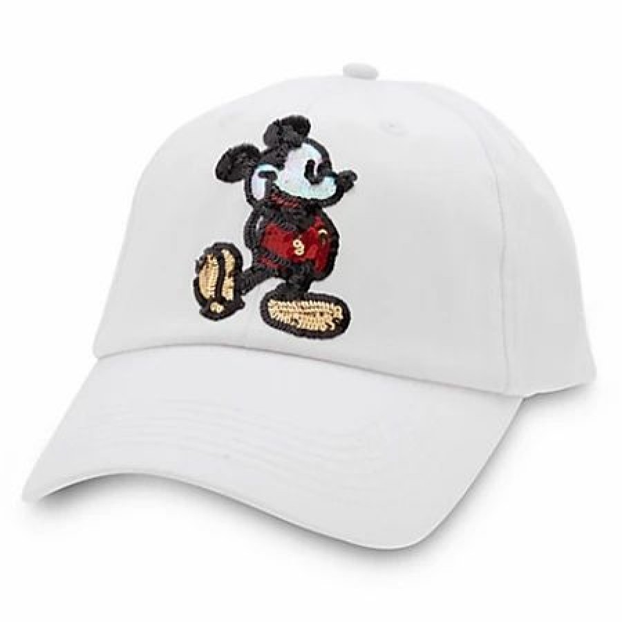 Hats * | Disney Hat Baseball Cap Mickey Mouse Sequined