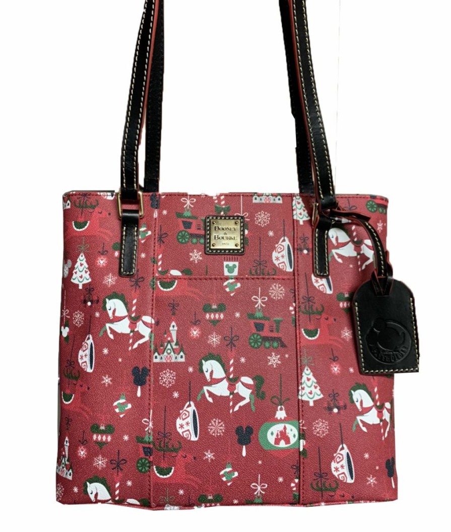 Bags And Totes * | Disney Dooney & Bourke Bag 2019 Holiday Farmhouse Passholder