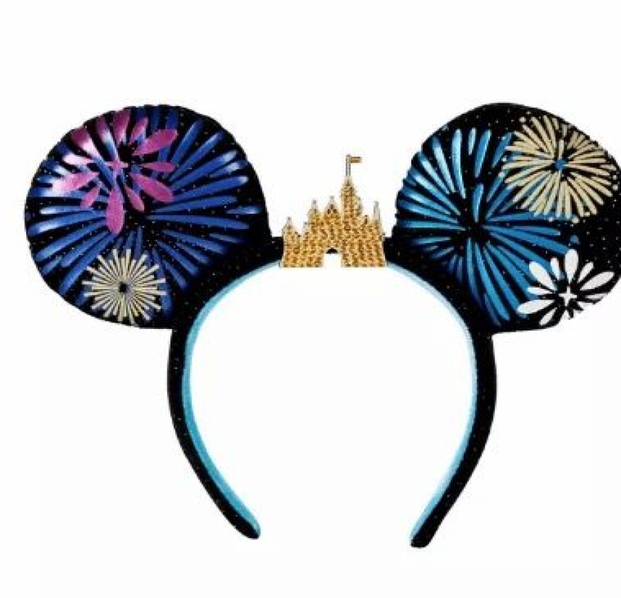 Hats * | Disney Ears Headband Main Attraction Castle Fireworks