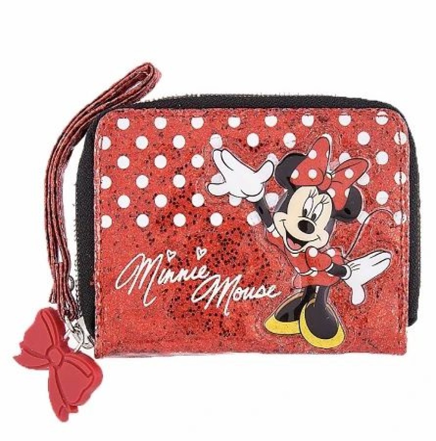 Accessories * | Disney Wallet Minnie Mouse Wallet With Charm