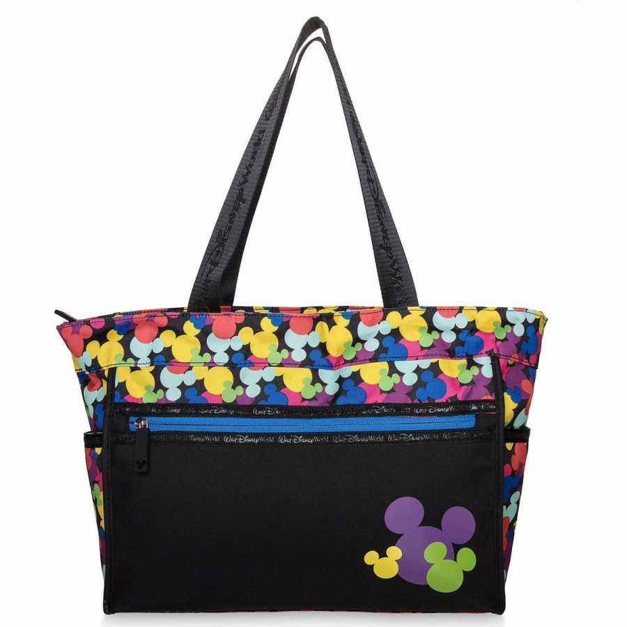 Bags And Totes * | Disney Tote Bag Mickey Mouse Icon Walt Disney World Colorful