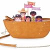 Bags And Totes * | Disney Danielle Nicole Crossbody Bag It'S A Small World