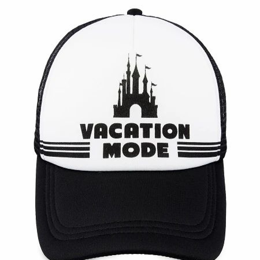 Hats * | Disney Hat Baseball Cap Fantasyland Castle Vacation Mode