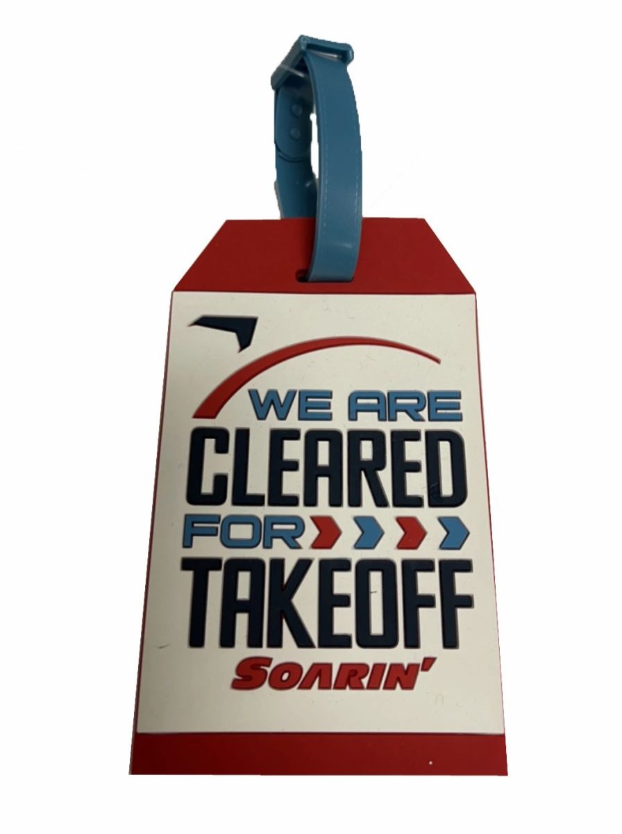 Bags And Totes * | Disney Luggage Bag Tag Soarin' Cleared For Take Off