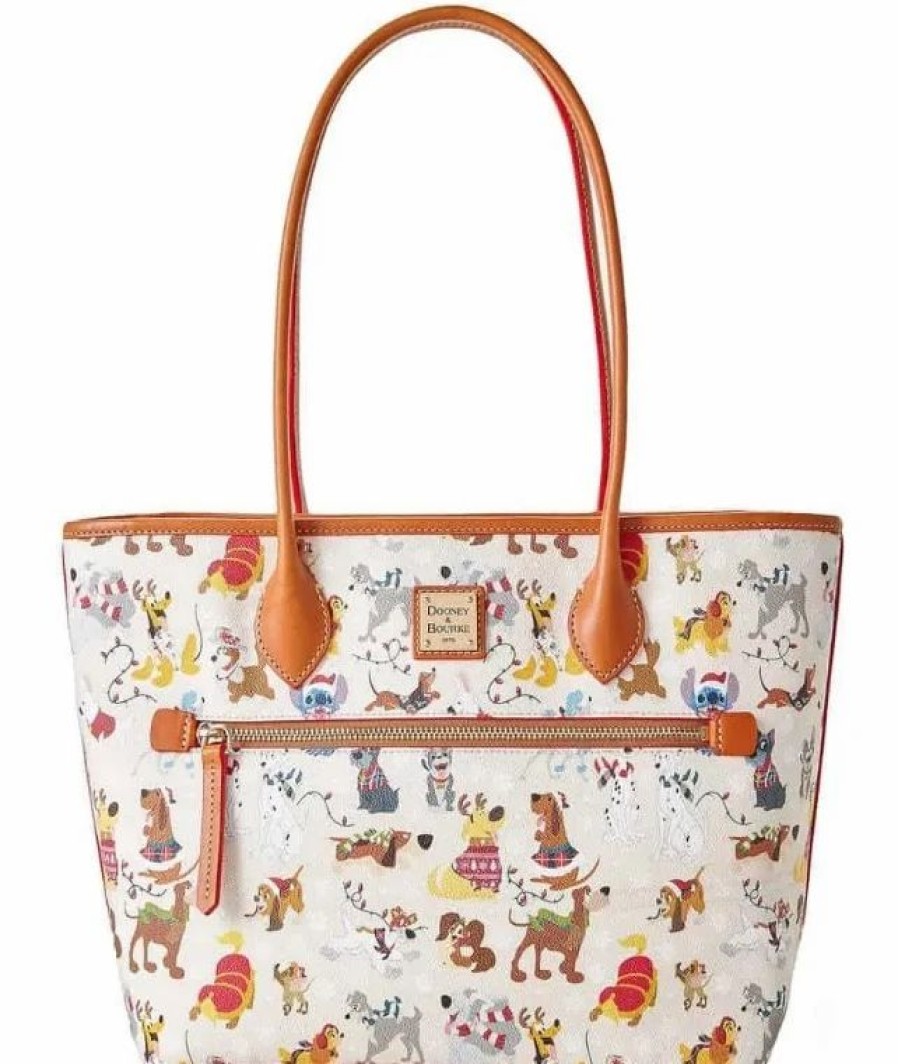 Bags And Totes * | Disney Dooney & Bourke Bag Santa Tails Tote