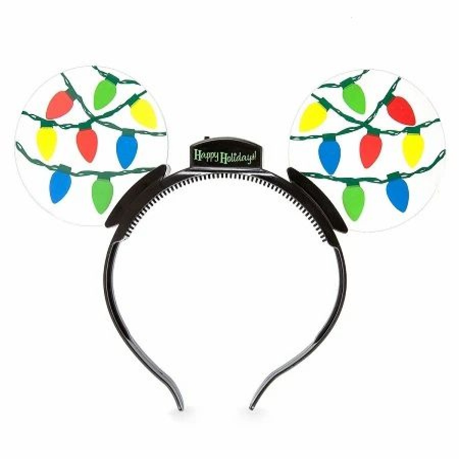 Hats * | Disney Glow Ears Headband Christmas Lights Light Up