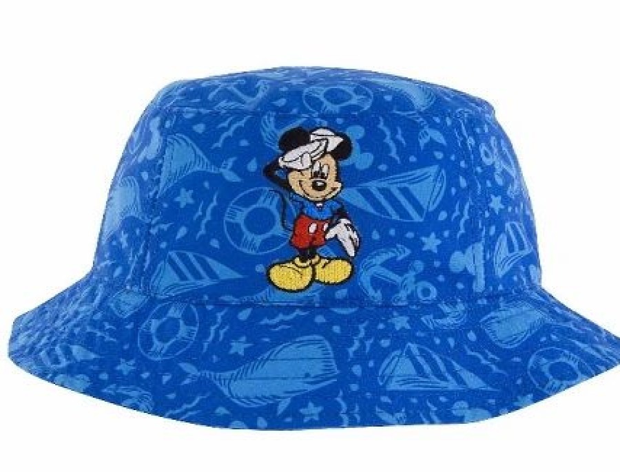 Hats * | Disney Toddler Bucket Hat Mickey Mouse Nautical