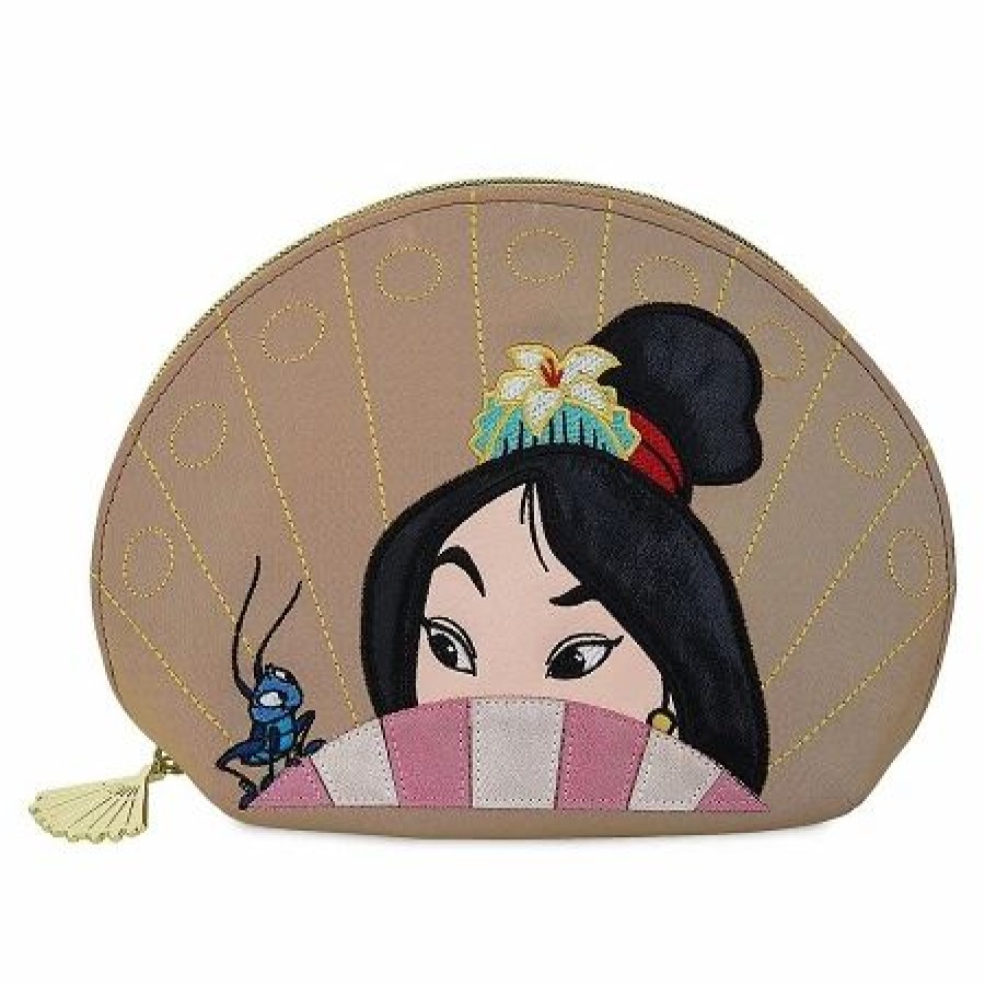 Bags And Totes * | Disney Danielle Nicole Cosmetic Bag Mulan Fashion