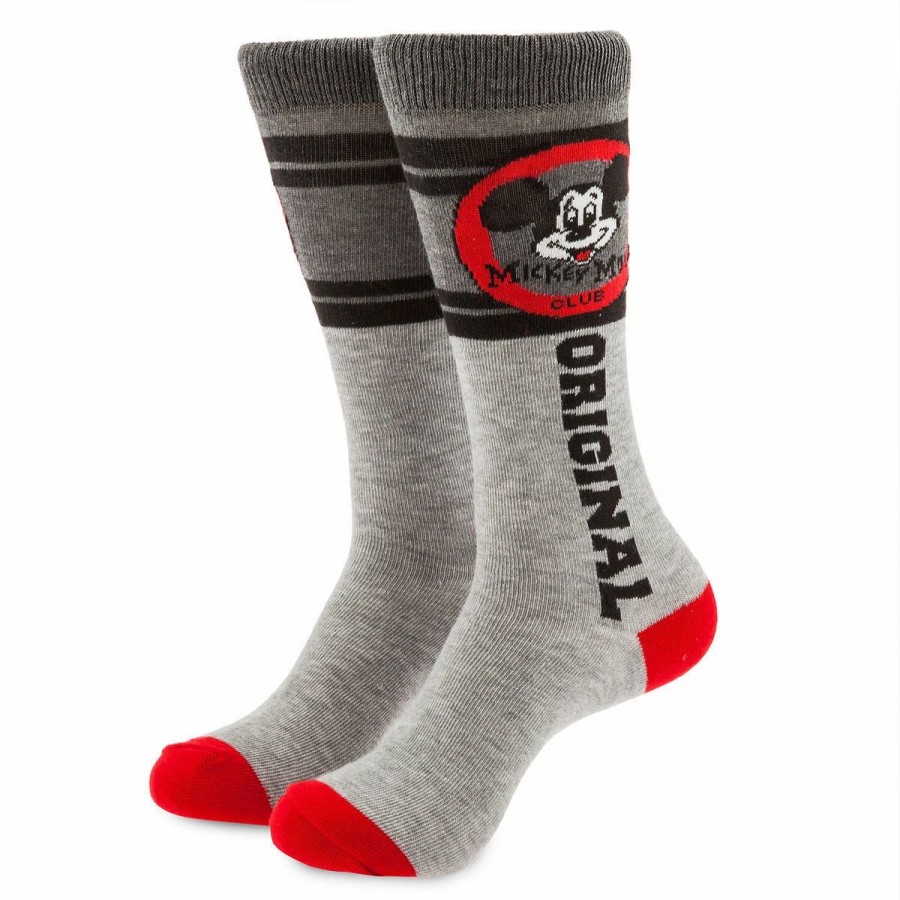 Socks * | Disney Socks For Adults Mickey Mouse Club