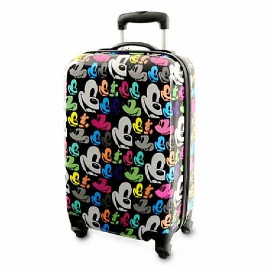 Bags And Totes * | Disney Rolling Luggage Pop Art Mickey Mouse 20"