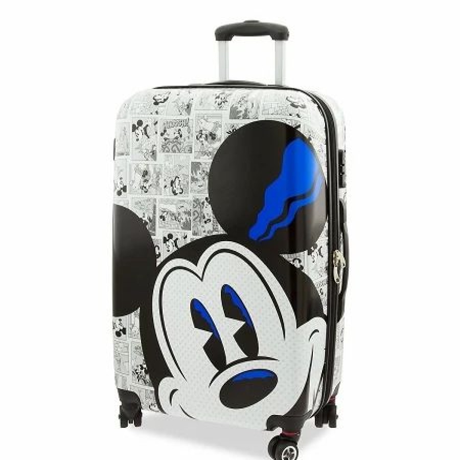 Bags And Totes * | Disney Rolling Luggage Mickey Mouse Comic Large