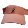 Hats * | Disney Sun Visor Hat Mickey Mouse Standing Pink