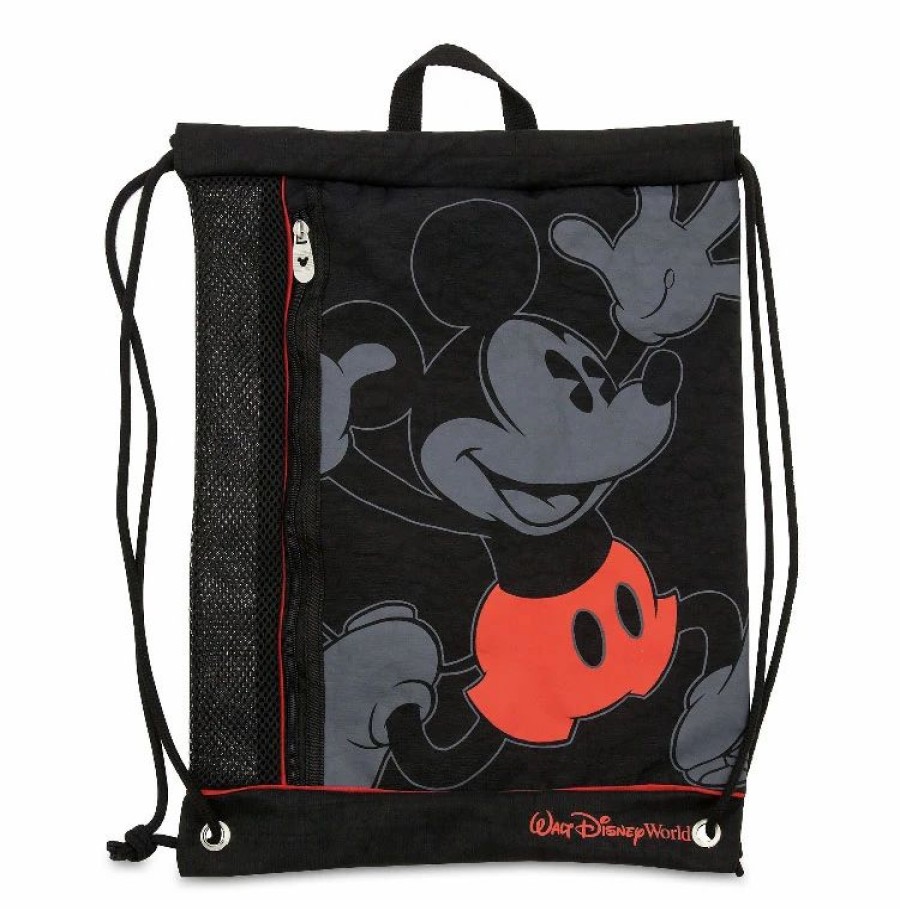 Bags And Totes * | Disney Drawstring Bag Mickey Mouse Timeless Walt Disney World